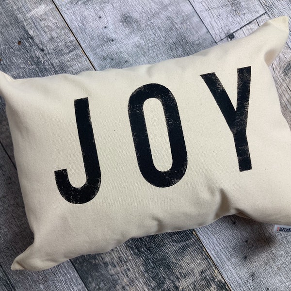 Joy Pillow Etsy