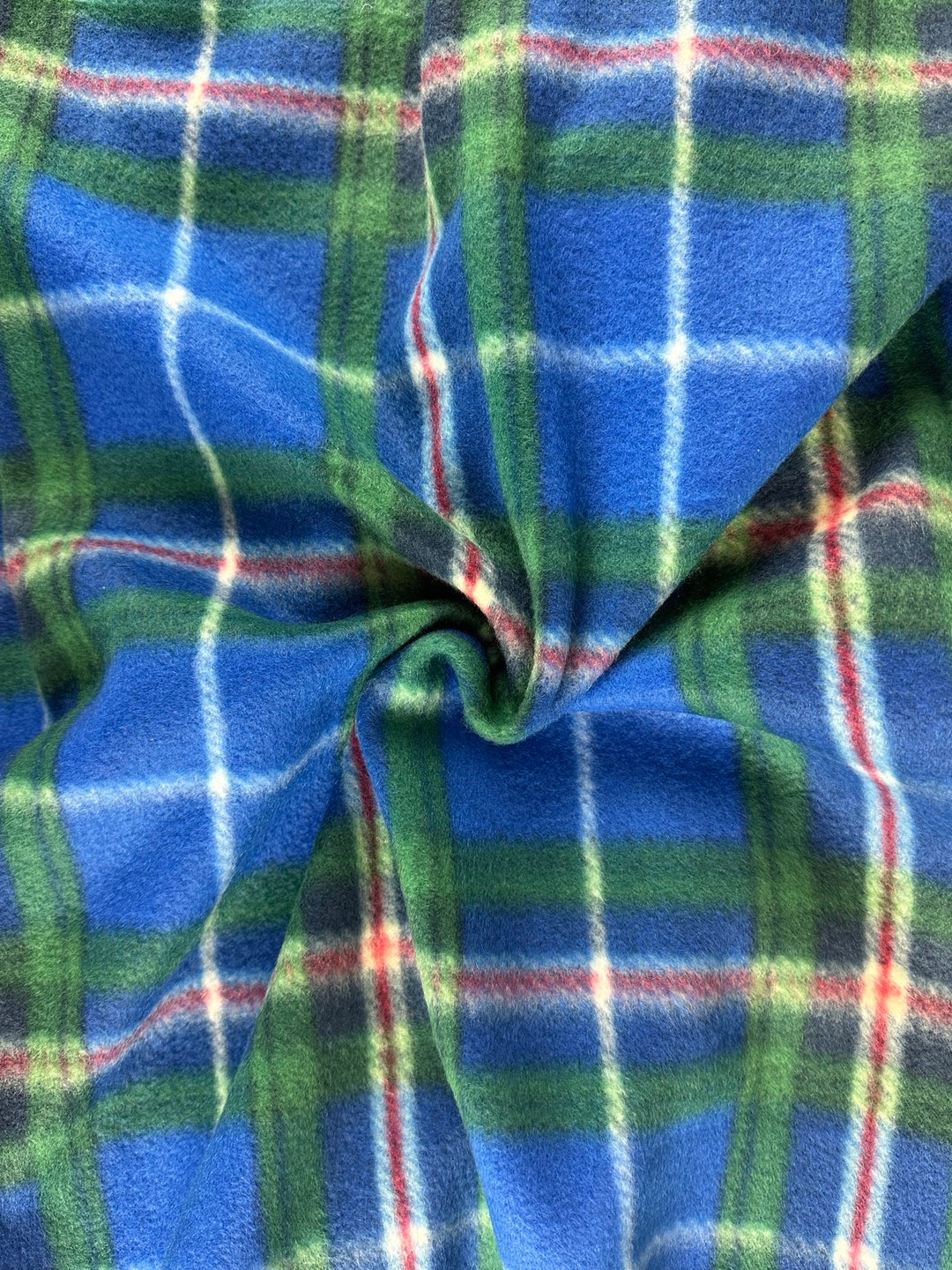 Fabric, Nova Scotia, Blue Plaid, Fleece, Material, Blanket Fabric, Scotland, Traditional