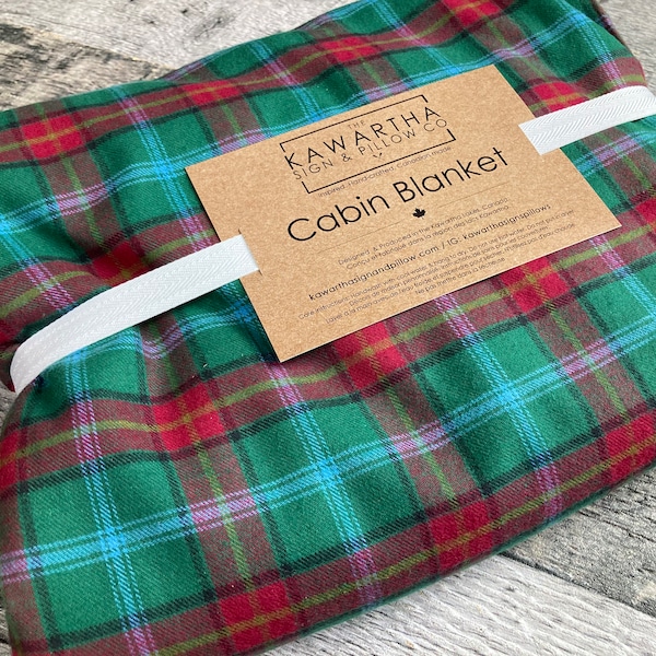 Manitoba Tartan Blanket | Throw Blanket l Provincial Blanket | Tartan Blanket  l Home Decor l Cottage Decor | Christmas Gift | Wholesale