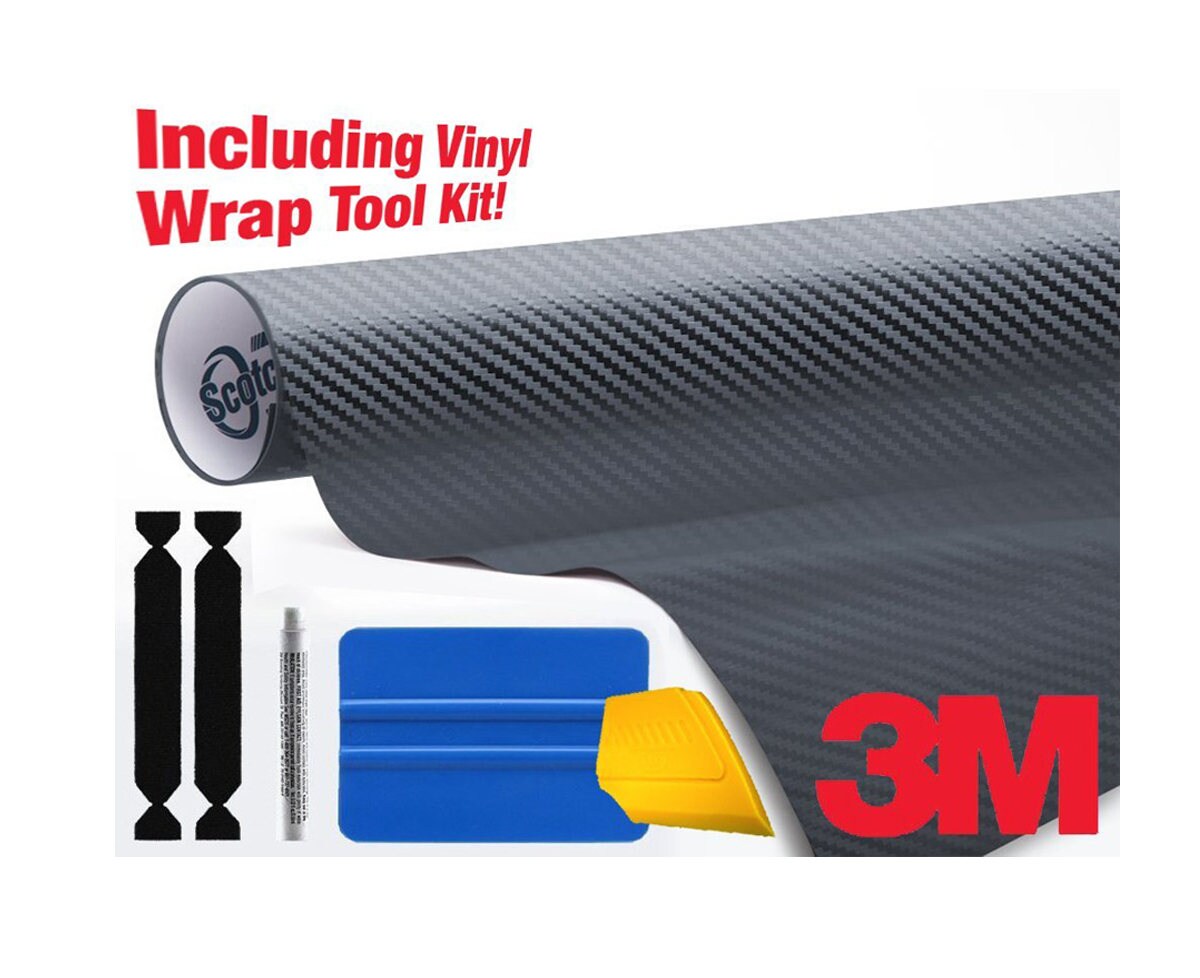 3M Carbon Fiber Automotive Adhesive Vinyl Wrap Roll Car Etsy