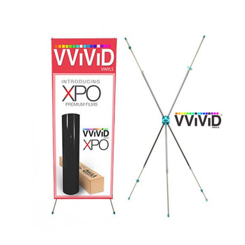 Telescoping Banner Stand X Frame 32 X 72 Trade Etsy