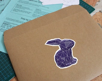 Papercutting Chinese paper cutting Rabbit, Red Rabbit