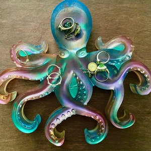 Large octopus tray/decor/jewelry tray