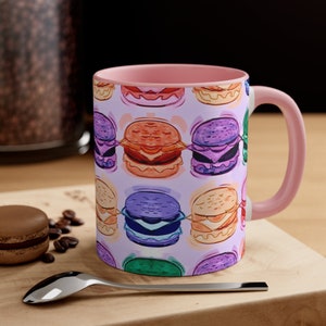 Pretty patties Accent Coffee Mug, 11oz