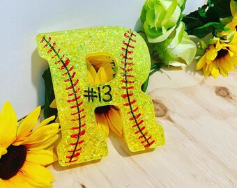 Personalized large letter sports decoration!