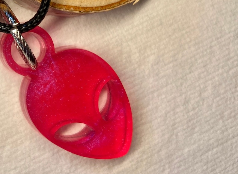 Mini alien necklaces