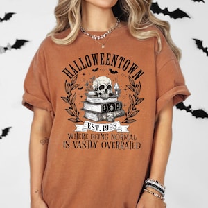 Maglietta retrò di Halloweentown: maglietta con film anni &#39;90 - Colori comodi