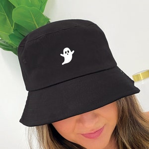 Ghost Bucket Hat, Halloween Bucket Hat, Halloween Gifts, Halloween Hat