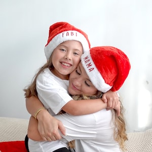 Custom Christmas Santa Hat, Custom Santa Hat