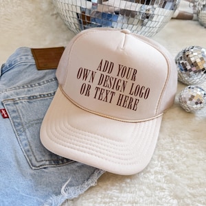 Custom Personalized Hat, Custom Trucker Hat, Personalized Trucker Hat, Custom Text Hats, Unisex Hat, Gift For Her, Gifts for Him