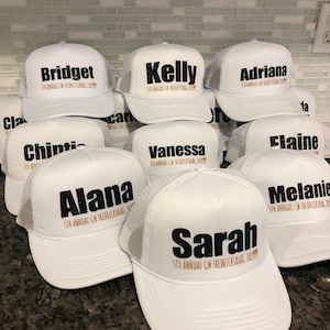 Custom Printed Trucker Hat with any Design