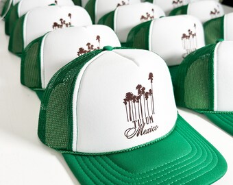 Bachelorette Party Trucker Hats, Custom Matrimony Caps, Personalized Hat, Bridesmaid Gifts