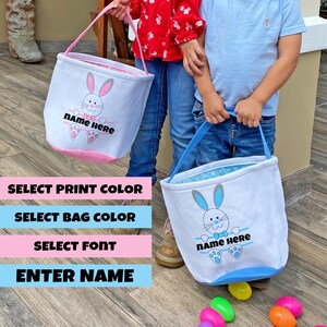 Personalized Easter Basket, Easter Basket, Easter Basket, Customized Easter Basket, Bunny basket, Personalized Easter
