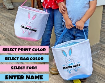 Personalized Easter Basket, Easter Basket, Easter Basket, Customized Easter Basket, Bunny basket, Personalized Easter