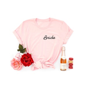 Bride Shirts, Bridesmaid Shirt, Bachelorette Shirts, Bridesmaid Gift, Wedding Party Gift