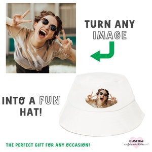 Custom Bucket Hat, Personalized Gift, Personalized Bucket Hat, Bucket Hats, Custom Bucket Hat, Custom Logo Hat