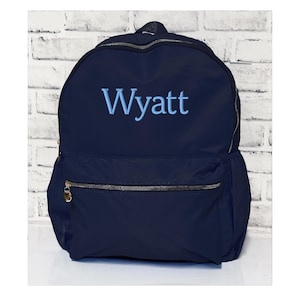 Sac à dos brodé personnalisé pour enfants, cadeaux personnalisés pour la maternelle et les tout-petits, cartable pour enfants, sacs à dos à monogramme pour filles et garçons, cadeaux d'anniversaire