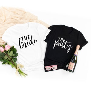 Bride Shirt, Bride to Be, Bridesmaid Shirt, Bachelorette Shirts, Bridesmaid Gift, Wedding Party Gift