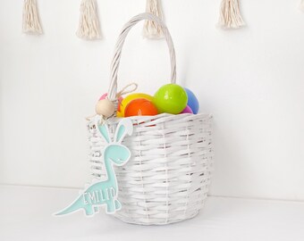 Easter Basket Tags, Easter Name Tag, Bunny Name Tag, Acrylic Easter Tag, Custom Easter Tags, Personalized Easter Tag, Egg Basket Tag