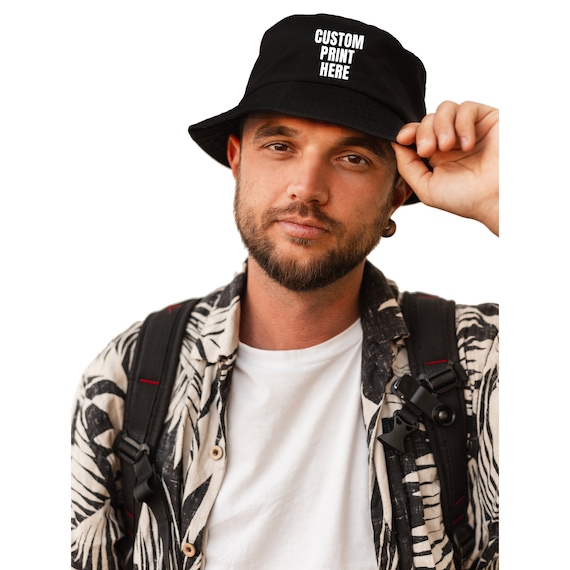 Custom Unisex Bucket Hat Custom Bucket Hats Personalized Gifts