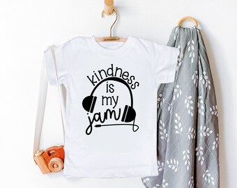 Kids Graphic Shirt, Youth Shirt, Toddler Shirt, Kids Shirts, Children Shirts, Kindness is My Jam