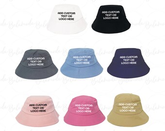 custom bucket hats no minimum