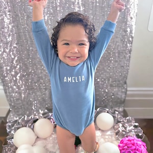 Personalized Baby Sweater Romper, Customized Baby Sweater, Gender Neutral Romper, Baby Gift, Sweatshirt Romper