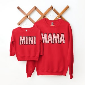 Valentine&#39;s Shirts, Matching Mommy and Me Valentine&#39;s Sweatshirts, LOVE Shirt, Cute Valentine&#39;s Tshirt heart, Valentine&#39;s Crewneck