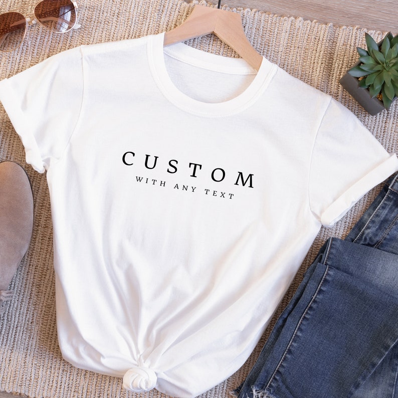 Custom Sweatshirt, Custom Text Sweatshirt, Personalized Gifts, Personalized Sweatshirt, Custom Crewneck, Matching Family image 8