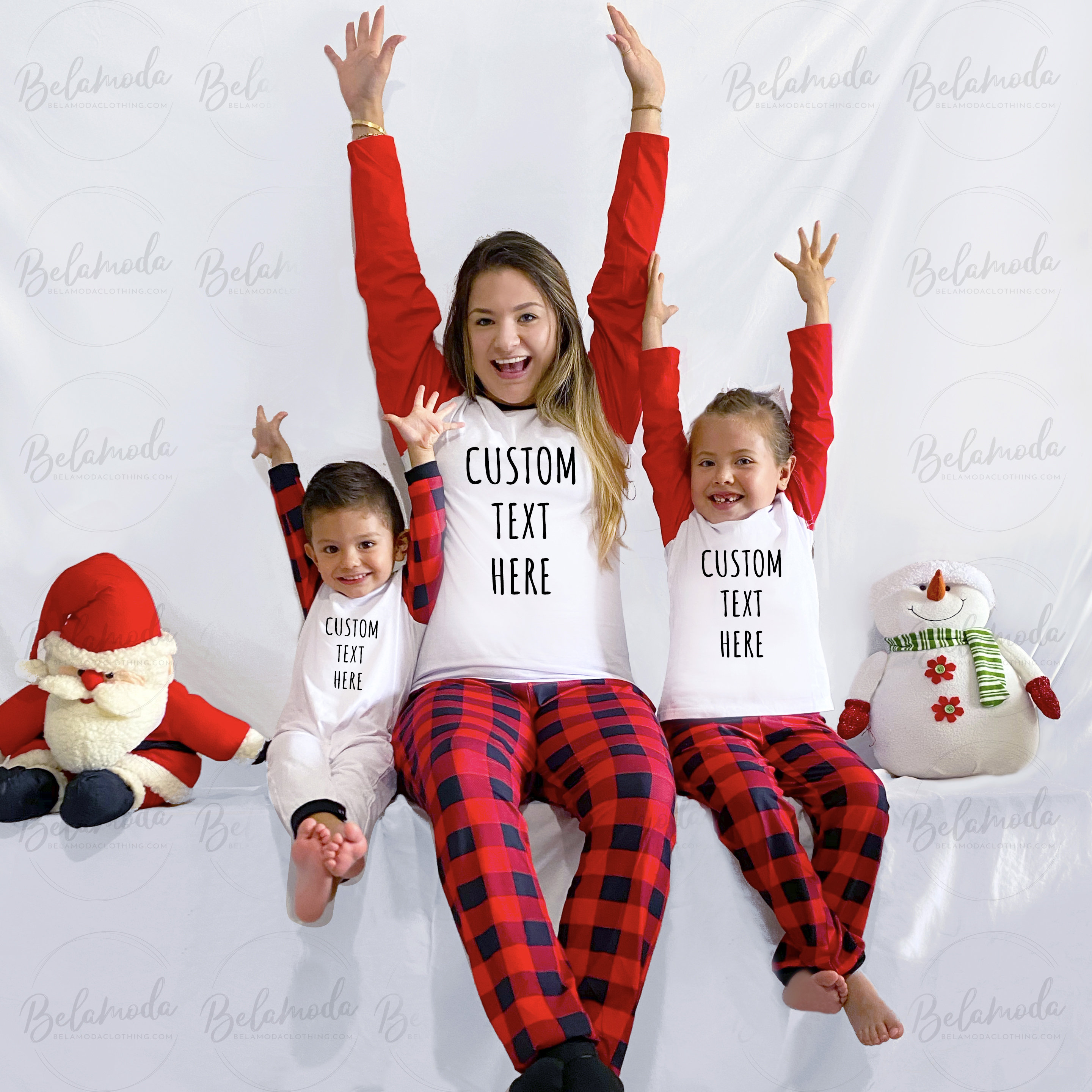 Christmas Pajamas Matching Family Christmas Pajamas Toddler Etsy