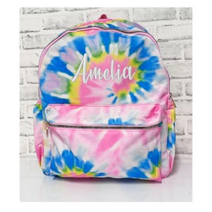 Custom Embroidered Kids Backpack, Custom Kindergarten Toddler gifts, Kids School Bag, Monogram Backpacks for Girls Boys, Birthday Gifts