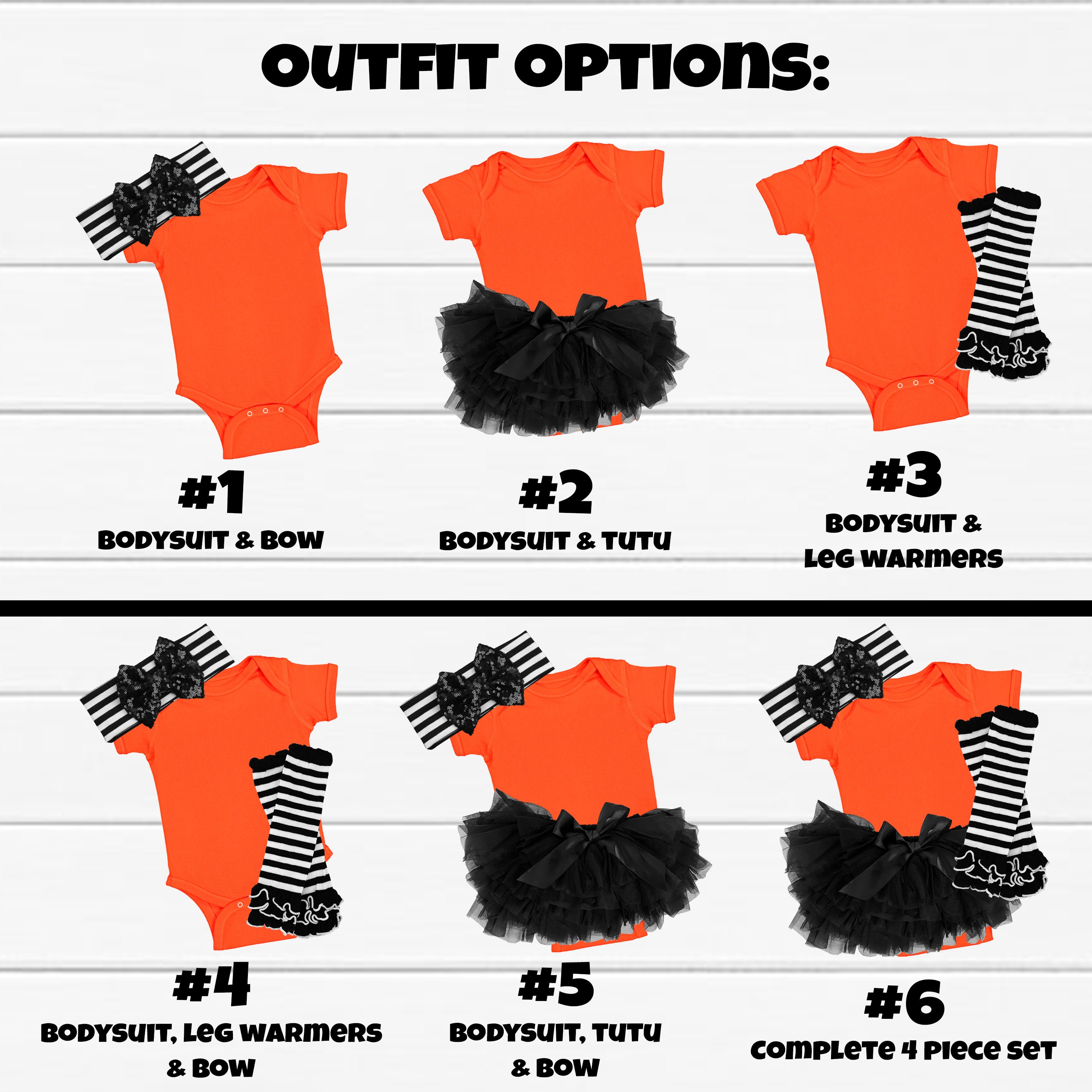 Tenue Halloween Bébé Fille - Barboteuse Rayée Imprimé Citrouille Avec Chapeau Et Jambières - Taille 0-3 à 12-18 Mois - 95% Coton