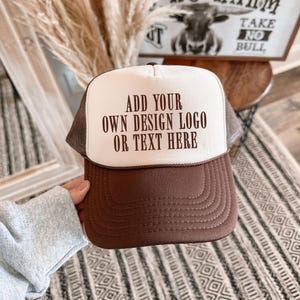 Custom Personalized Hat, Custom Trucker Hat, Personalized Trucker Hat, Custom Text Hats, Unisex Hat, Gift For Her, Gifts for Him