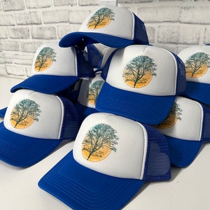 Custom Printed Trucker Hat with any Design
