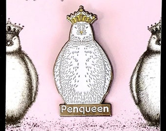 Penqueen lapel pin