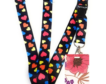 Spirius smiley Lanyard Neck Strap with safety clip for ID Card Badge Holder Spirius smiley Lanyard Neck Strap with safety clip for ID Card Badge Holder