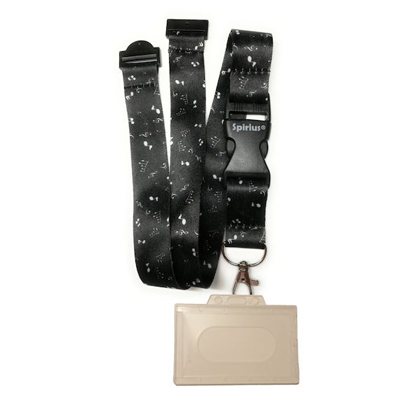 Beautiful style Lanyard neck strap for id badge holder with clip Spirius sale UK