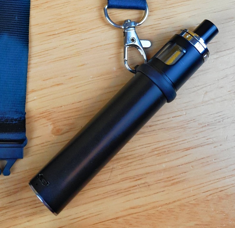 BLACK Universal Ecig Neck Holder Lanyard Spirius for Vape Mod Pen