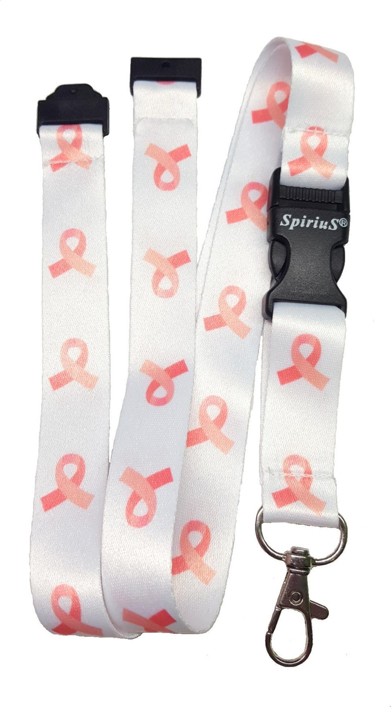 Lanyard Neck Strap for id Card Badge Holder with Safety Clip Breakaway