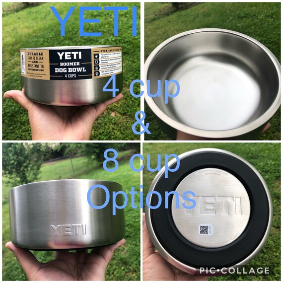 yeti cat bowl