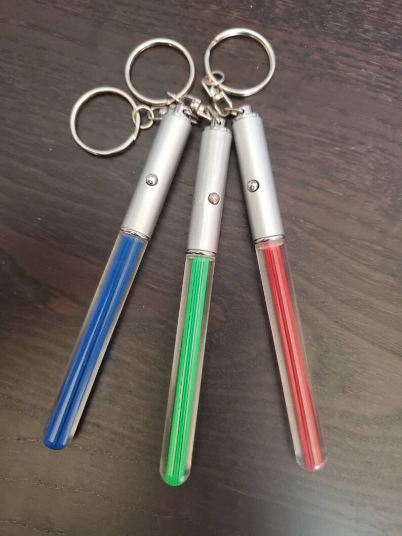 Lightsaber keychains. Perfect gift. Shows your star wars Etsy