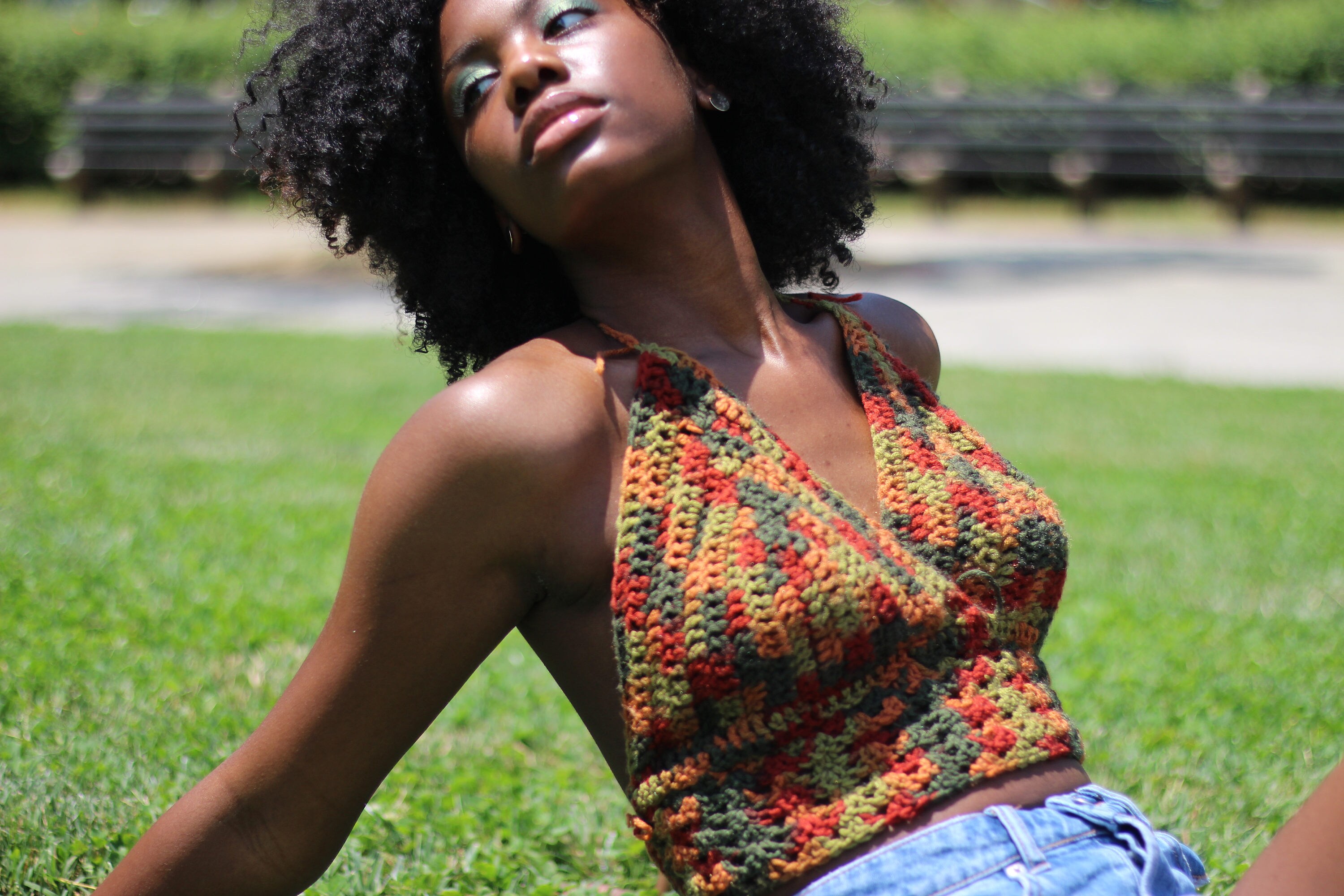 Mahkai Double Crochet Crop Top - Etsy