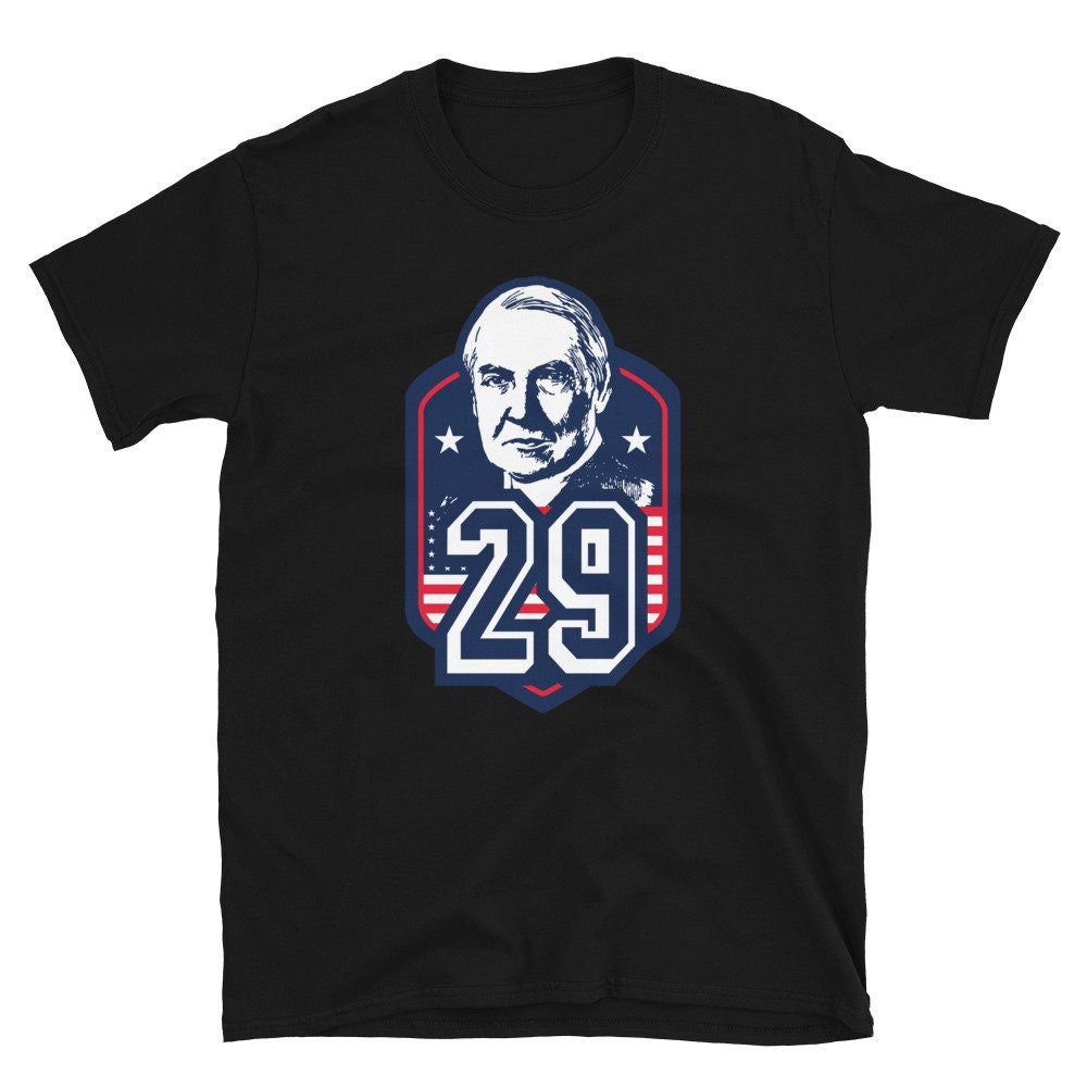 President Warren G Harding Shirt History Teacher Athletic | Etsy