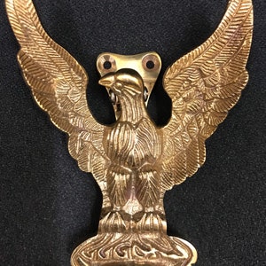 Solid Brass Eagle Door Knocker