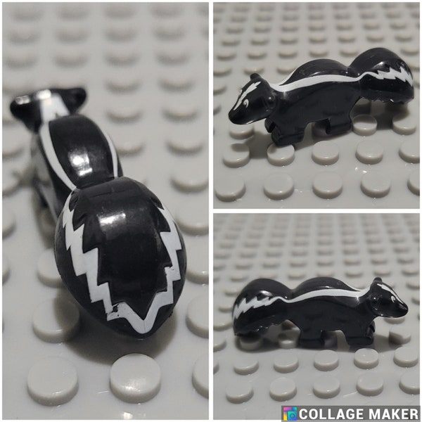 Minifigure Animals - 1x Skunk