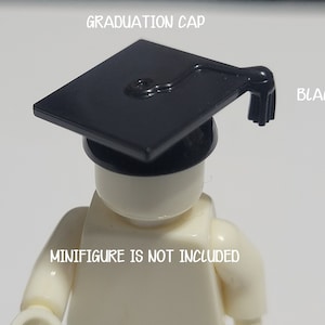 Accessories - 5 or 10 Pieces  Graduation Caps / Hats - for Recent Graduates Minifigure