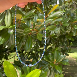 Beaded Outerbanks Multi-color Surfer Evil Eye Choker