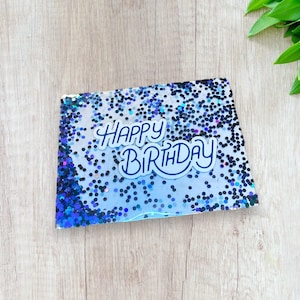 Happy Birthday Shaker Card