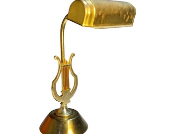 FASHION DOLL MINIATURE RE-MENT NON ELECTRIC STUDENT DESK LAMP ACCESSORY