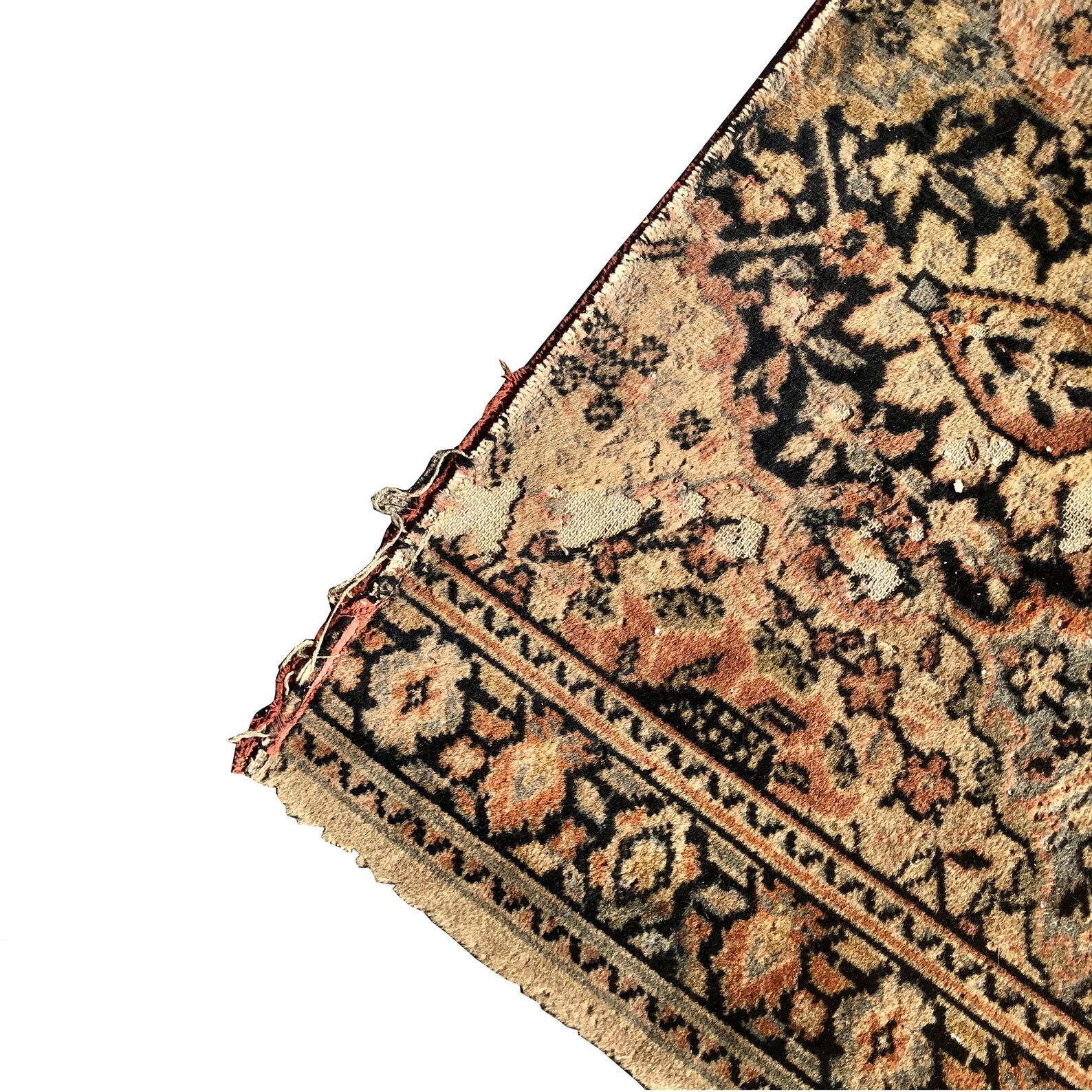 Antique MJ Whittall Anglo Persian Rug Runner 9 ft Etsy